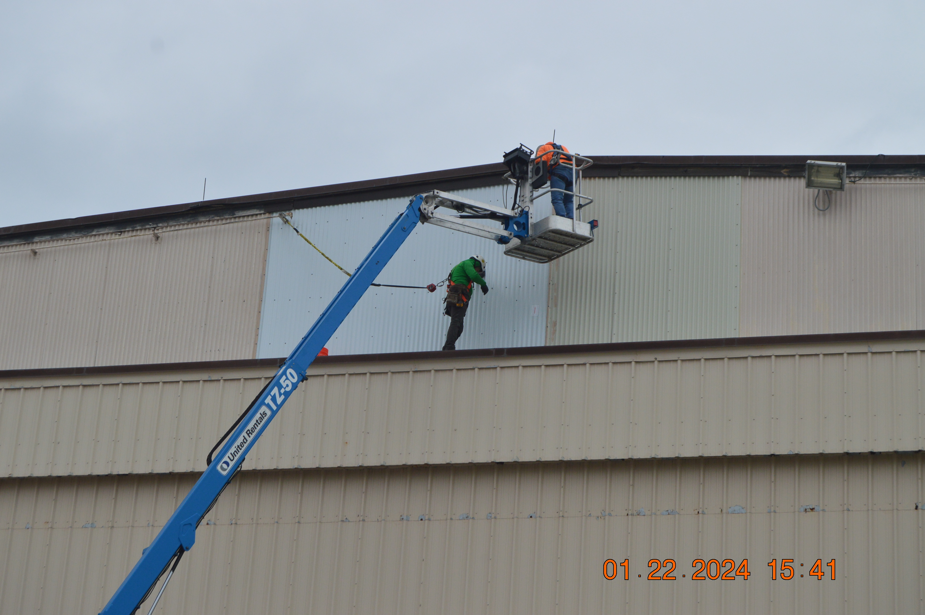 Repair Various Structural Issues after Hurricane Nicole at PSFB